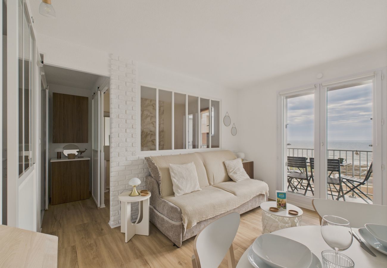 Appartement à Saint-Hilaire-de-Riez - Face à l'océan - Appart pour 4 avec balcon