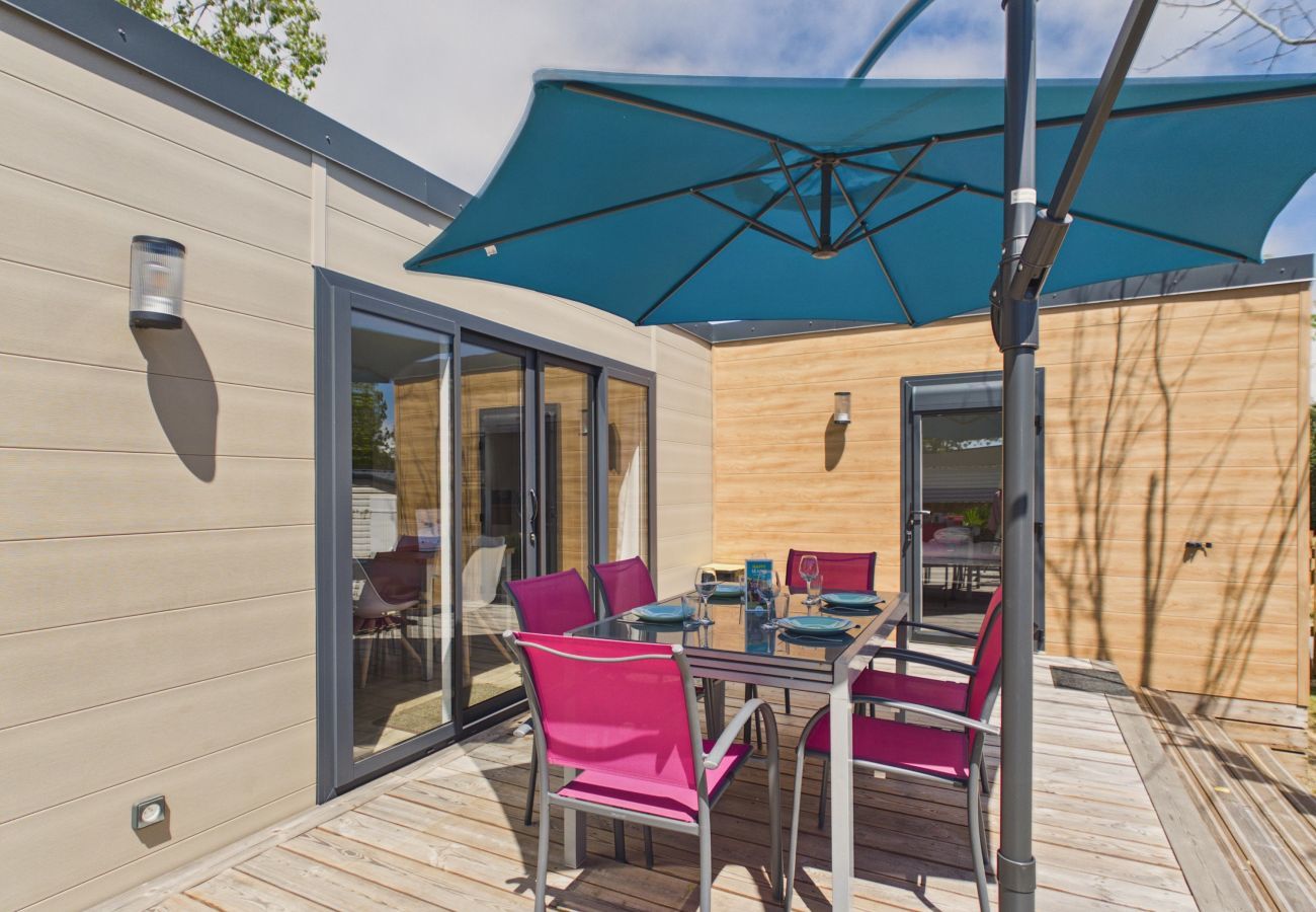 Chalet à Saint-Gilles-Croix-de-Vie - Piscine chauffée commune, 2 adultes 2 enfants