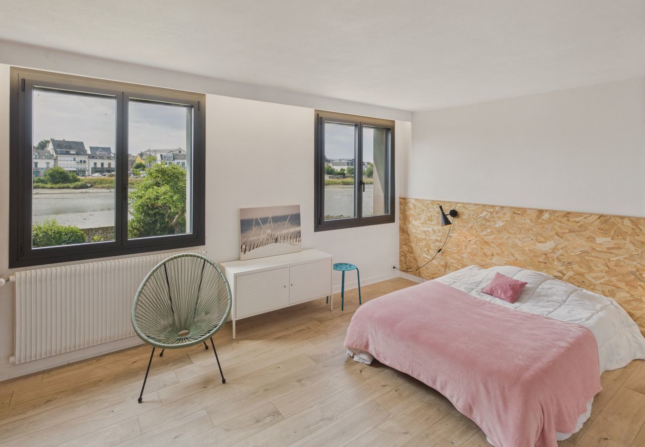 Maison à Pont-l´Abbé - Vue rivière - grande maison et jardin pour 10