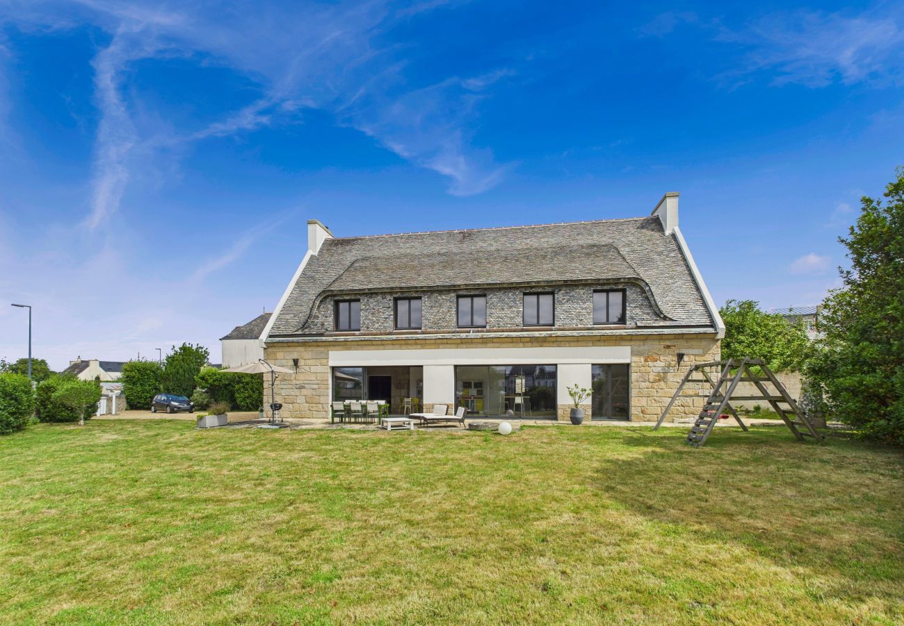 Maison à Pont-l´Abbé - Vue rivière - grande maison et jardin pour 10