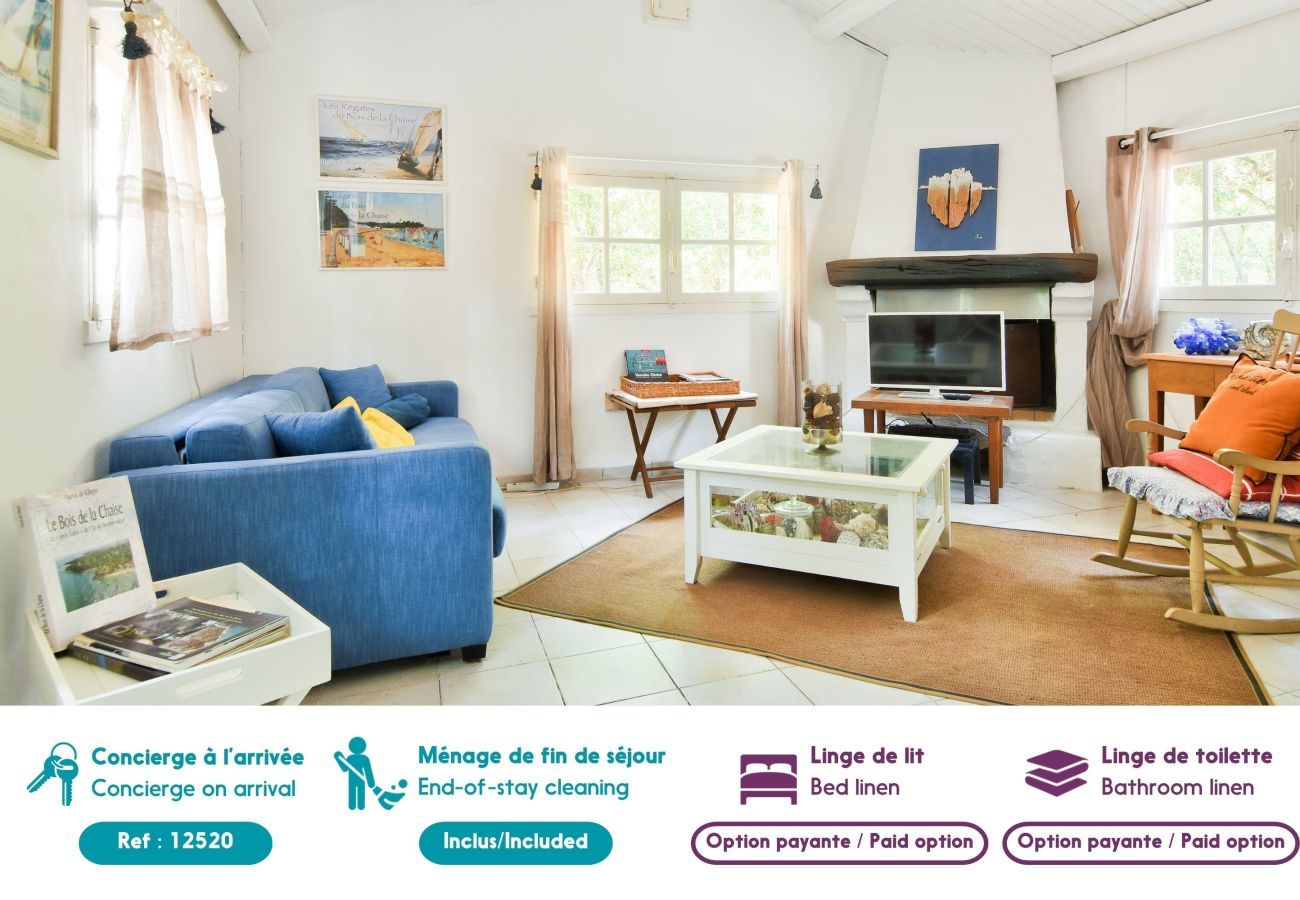 Maison à Noirmoutier-en-l´Ile - 500 m de la plage - jardin - maison pour 6