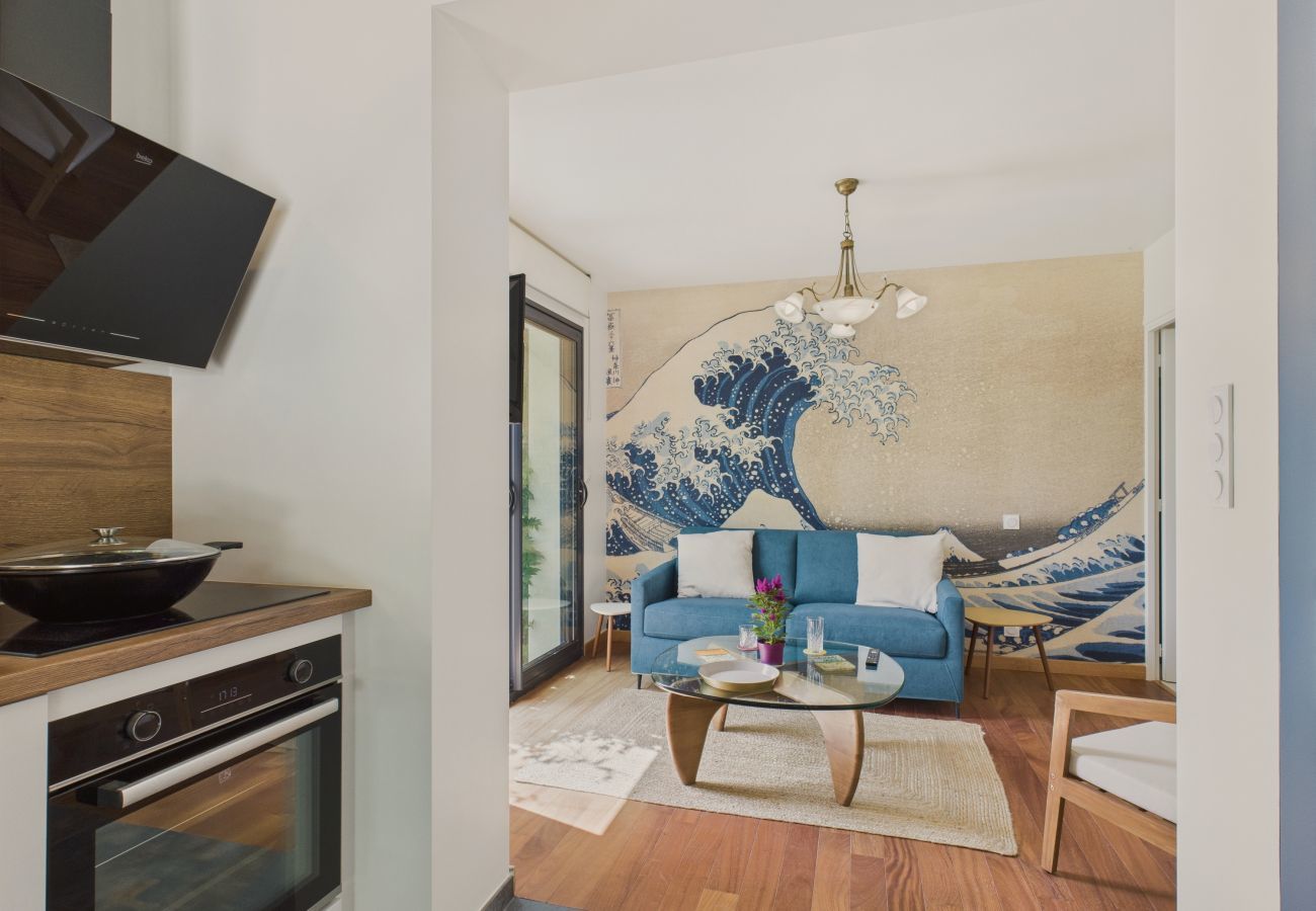 Studio à Sarzeau - 300m plage - duplex avec jardin pour 4