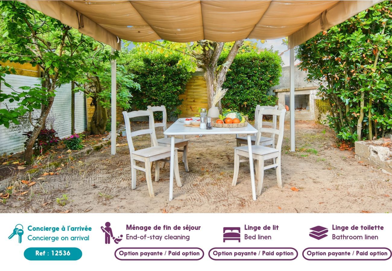 Maison à Barbâtre - 300 m de la plage - Maison pour 2 avec jardin 