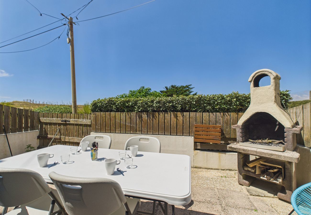 Appartement à Saint-Hilaire-de-Riez - 20 m de la plage, appart pour 4, terrasse