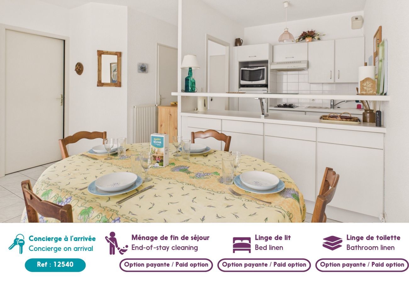 Appartement à Saint-Gilles-Croix-de-Vie - 400m de la Grande plage, 2 adultes 2 enfants