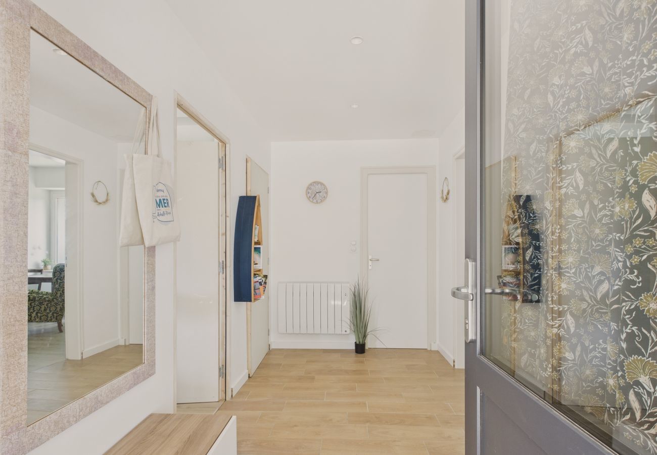 Appartement à Fouesnant - Dépendance 2 adultes 2 enfants - avec jardin