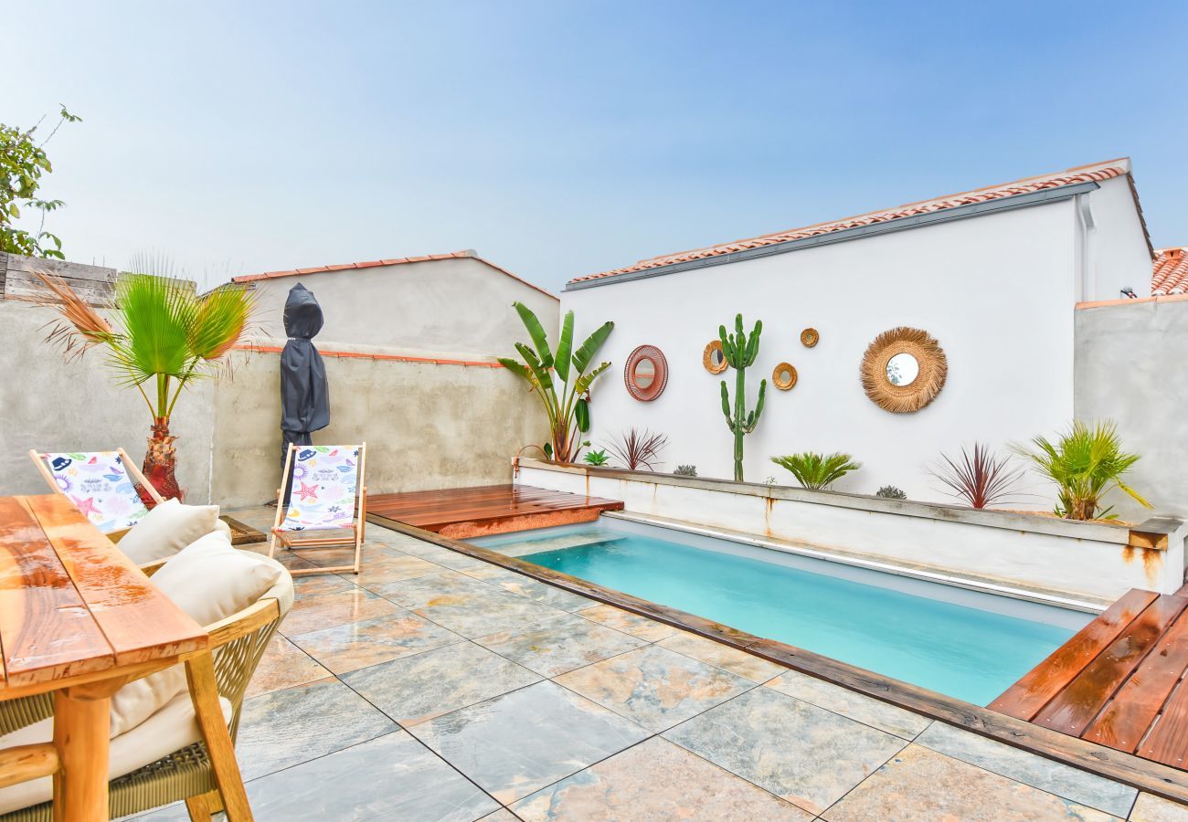 Maison à Noirmoutier-en-l´Ile - Piscine chauffée - Maison 6 adultes 2 enfants