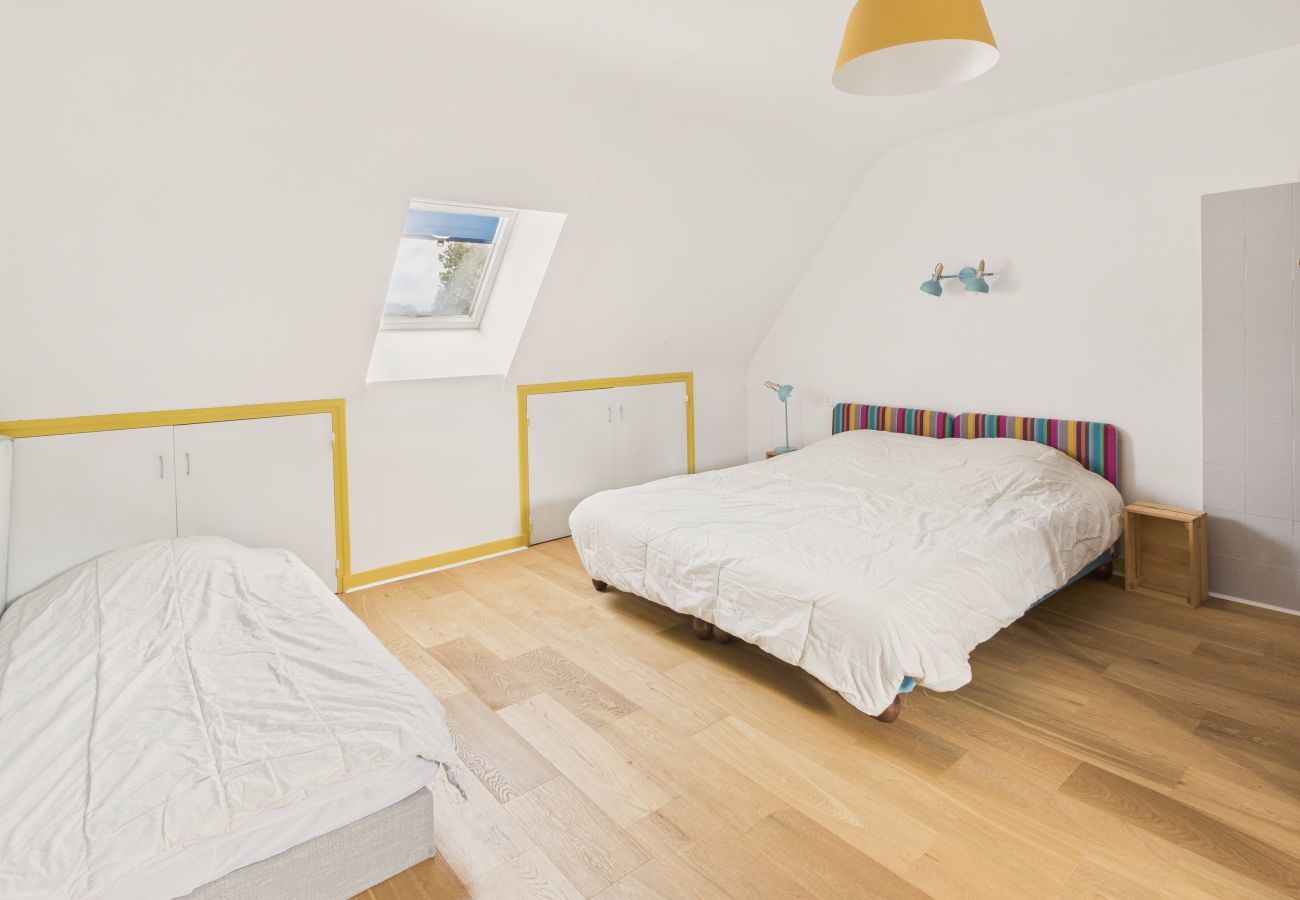 Maison à Névez - Plage à 800m, maison pour 11 avec jardin