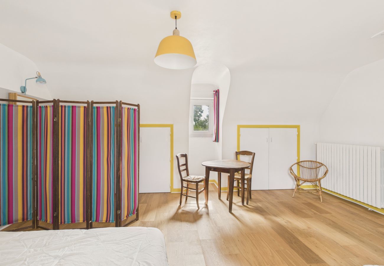 Maison à Névez - Plage à 800m, maison pour 11 avec jardin