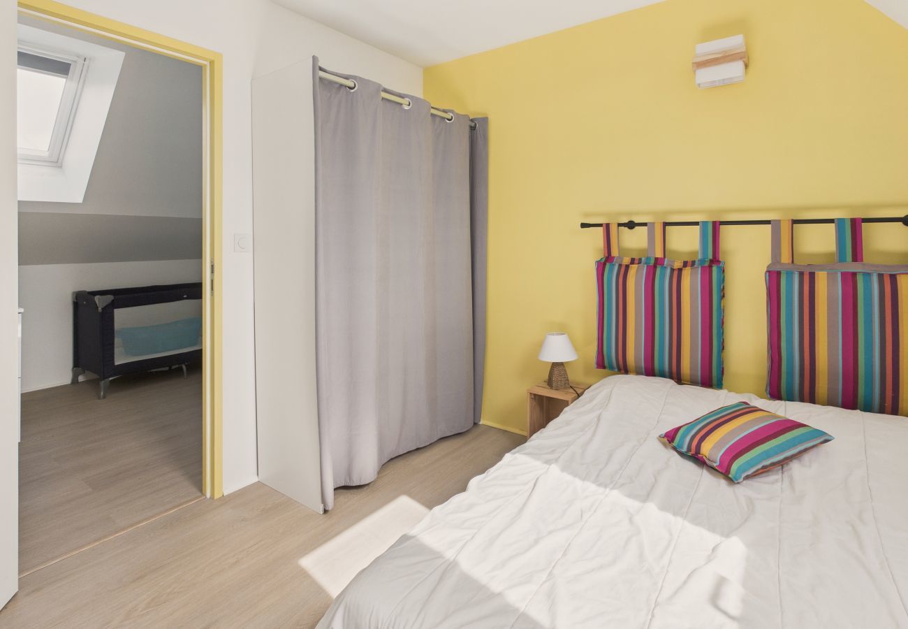 Maison à Névez - Plage à 800m, maison pour 11 avec jardin