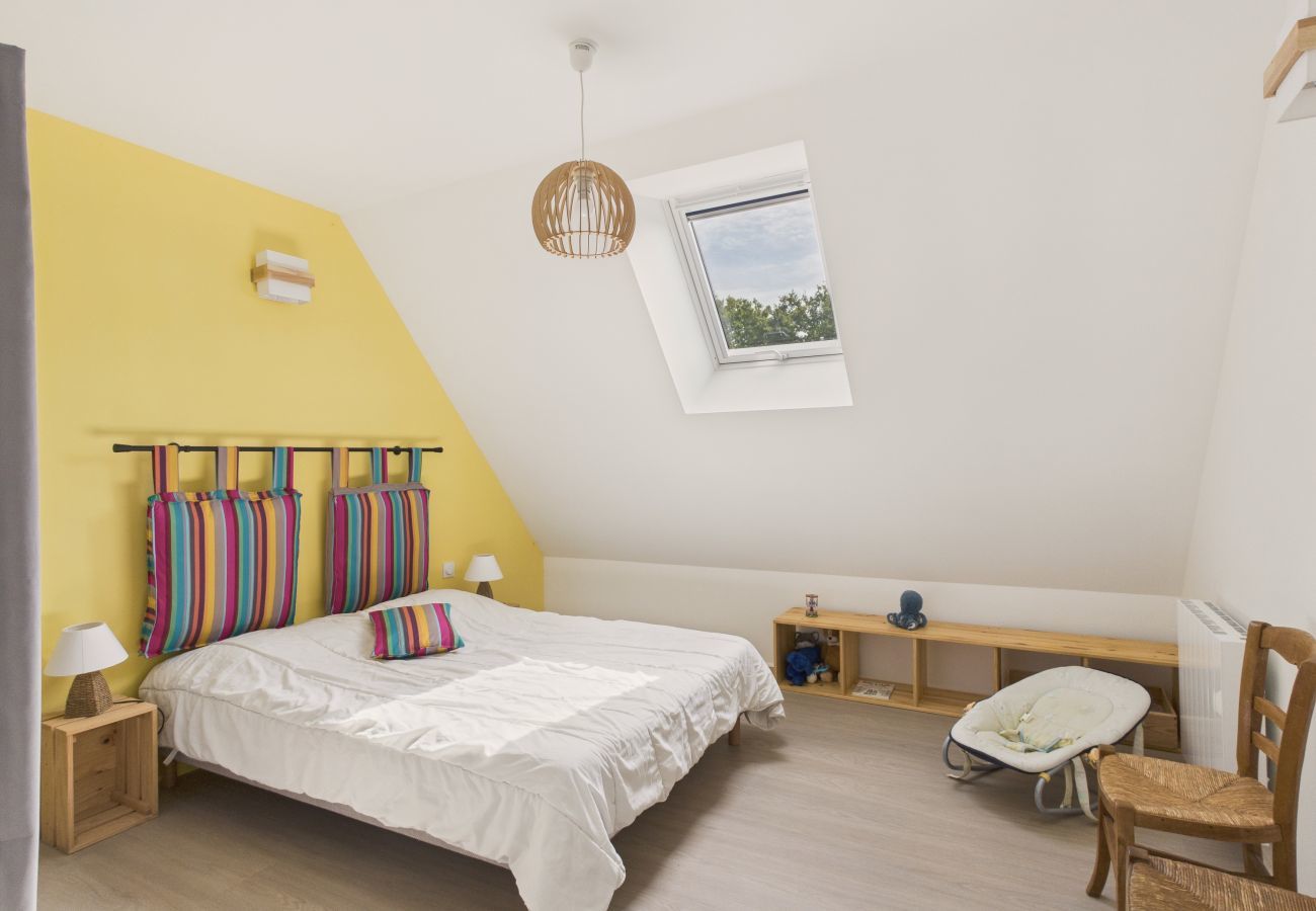 Maison à Névez - Plage à 800m, maison pour 11 avec jardin