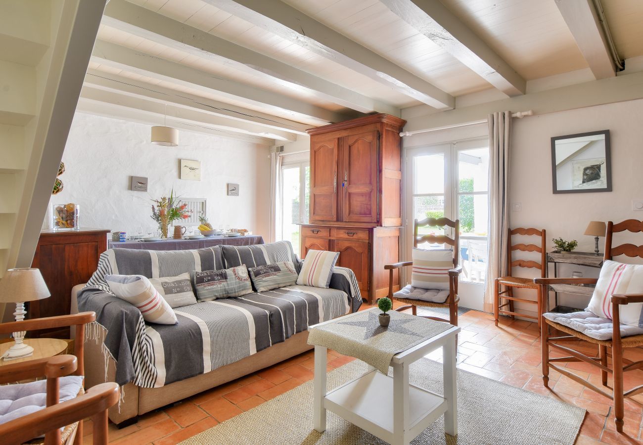 Maison à Noirmoutier-en-l´Ile - 700 m de la plage, jardin, maison pour 7
