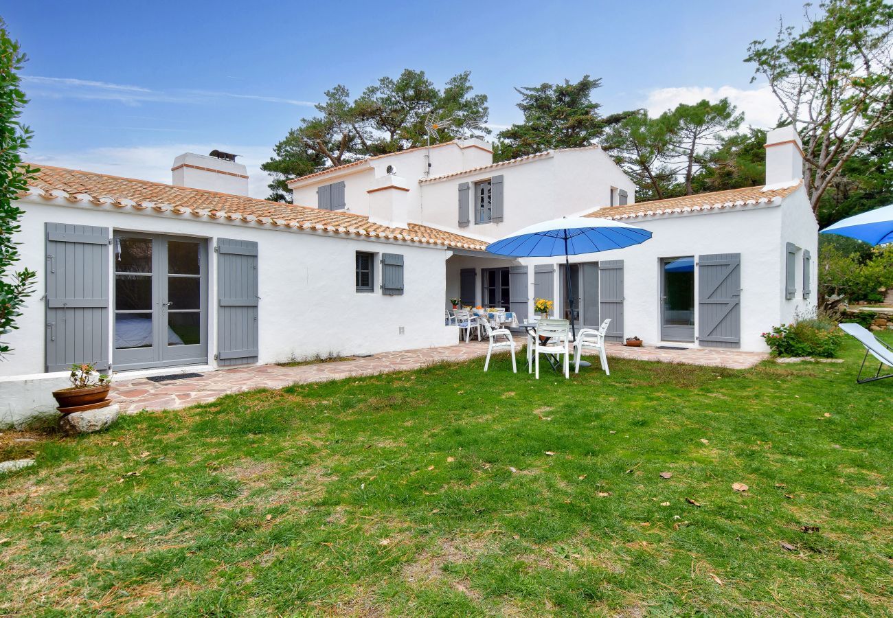 Maison à Noirmoutier-en-l´Ile - 700 m de la plage, jardin, maison pour 7
