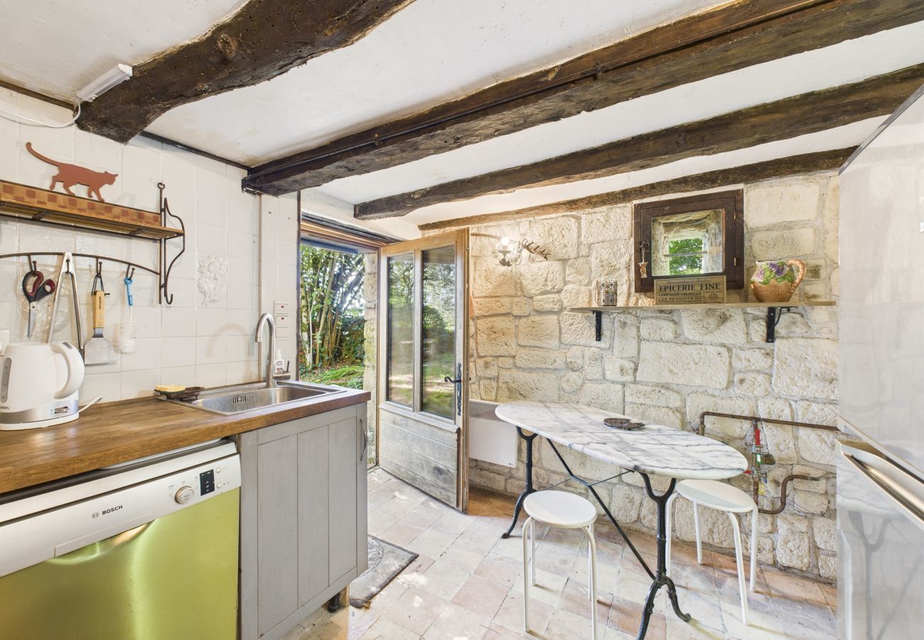 Maison à Saint-Léon-sur-Vézère - Jolie maison avec piscine et jardin au calme 