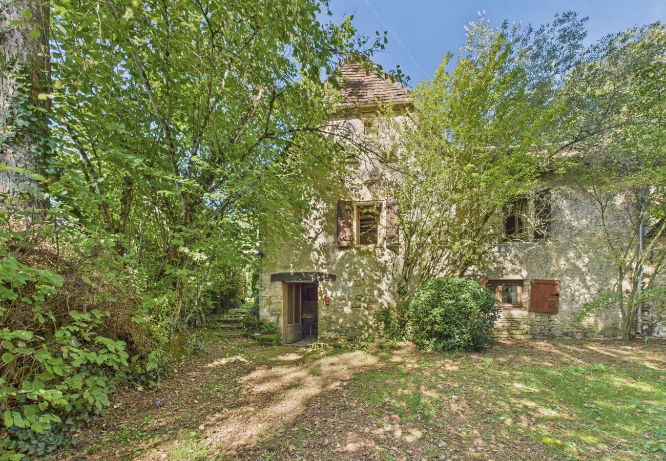 Maison à Saint-Léon-sur-Vézère - Jolie maison avec piscine et jardin au calme 