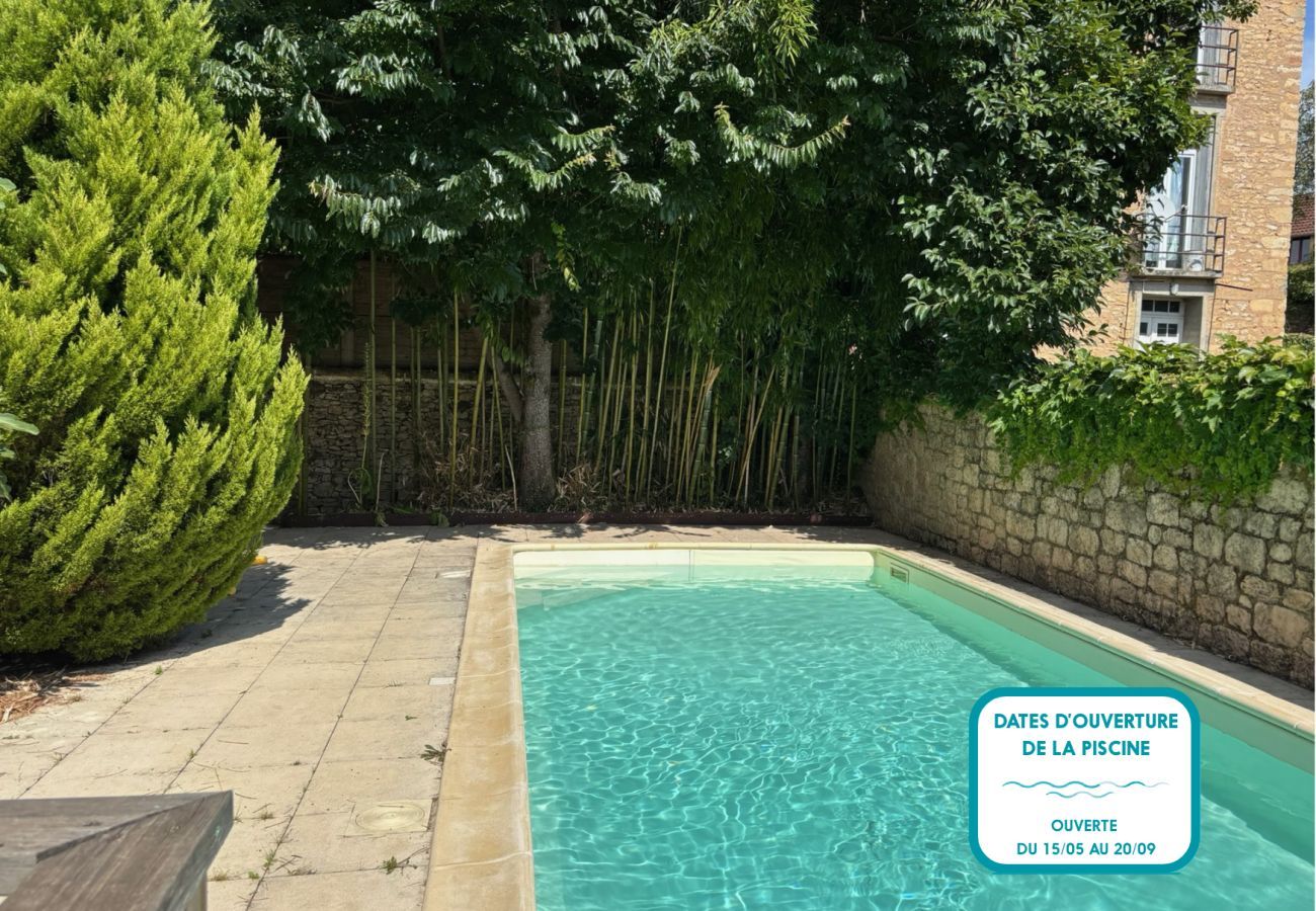 Maison à Saint-Léon-sur-Vézère - Jolie maison avec piscine et jardin au calme 