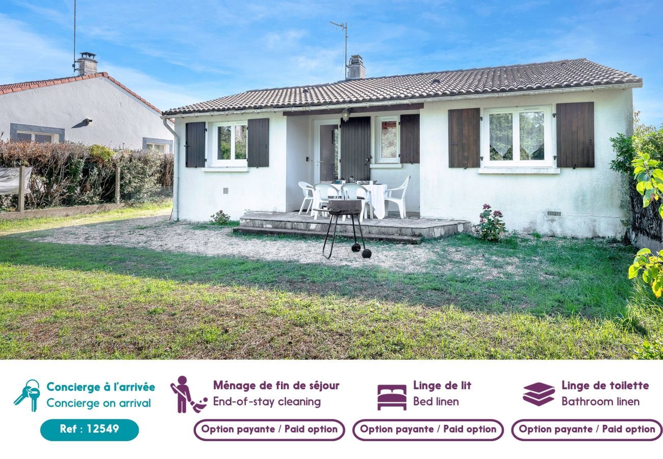 Maison à Saint-Michel-Chef-Chef - 800 m de la plage, jardin, maison pour 5