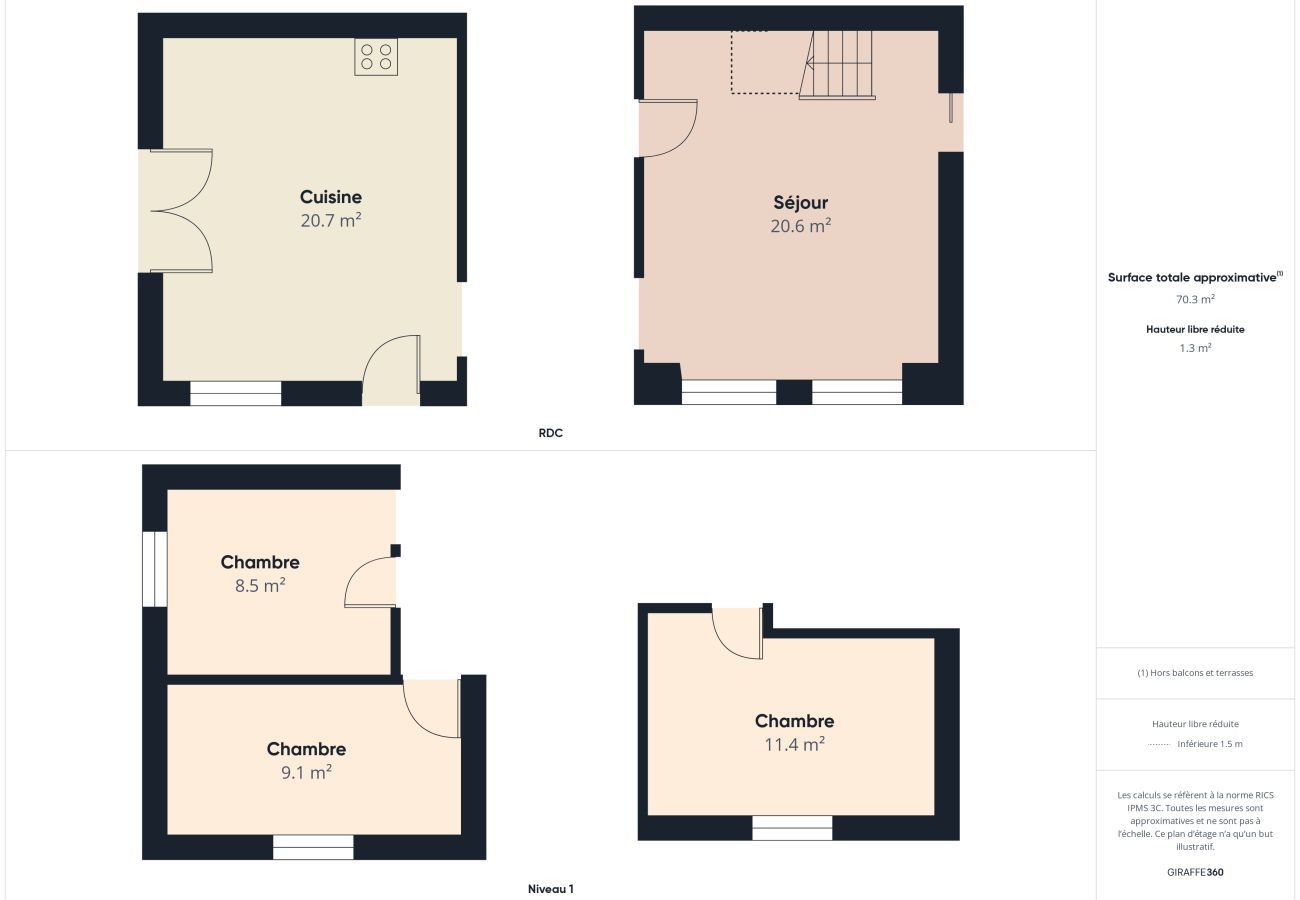 Maison à Pornichet - 250m de la plage -maison pour 6 adultes/2 enfants