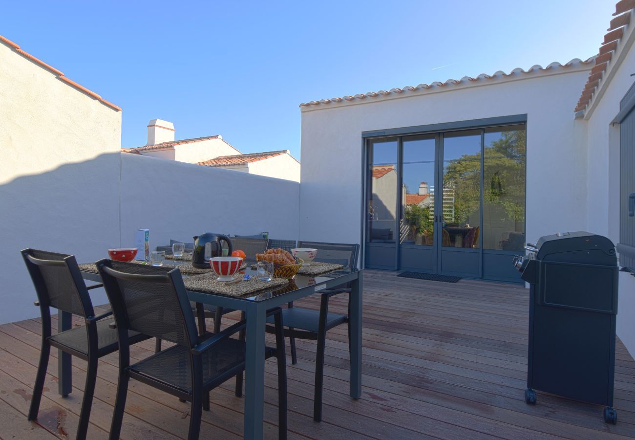 Maison à La Guérinière - Plage à 400 m - Maison pour 4 avec terrasse