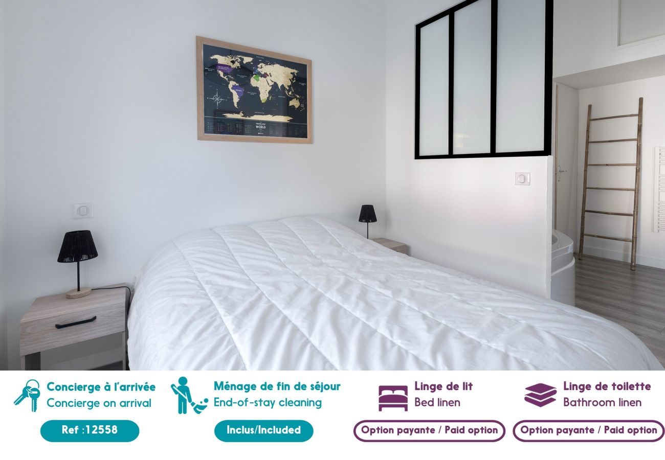 Maison à La Plaine-sur-Mer - Jacuzzi, plage à 500m, 10 adultes 1 enfant