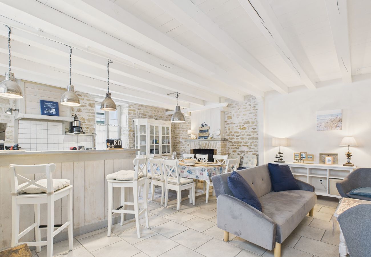 Maison à Le Bois-Plage-en-Ré - Charmante maison pour 8 à 800 m de la plage