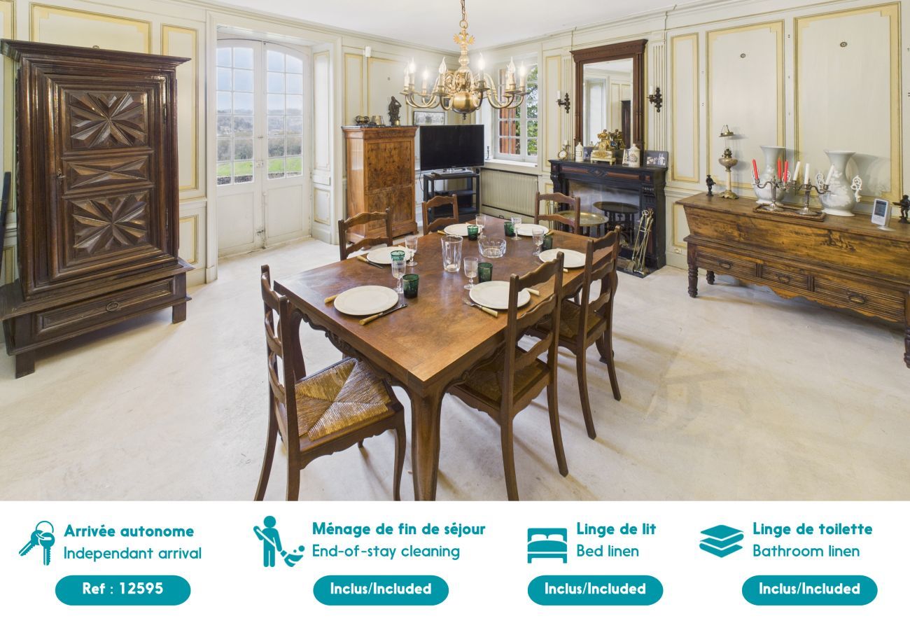 Maison à Saint-Cyprien - Superbe manoir du 16e siècle avec piscine pour 10