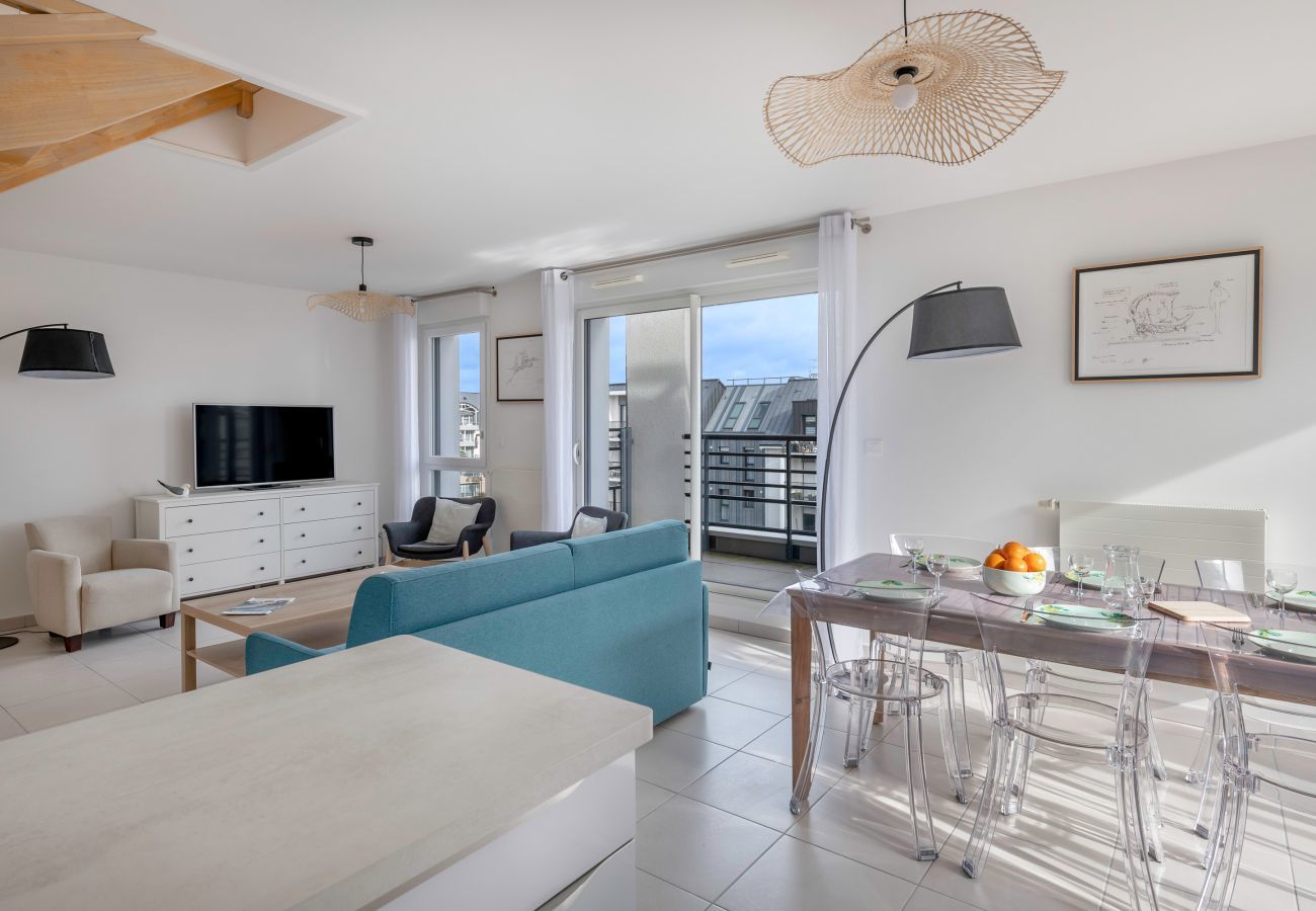 Appartement à Le Pouliguen - 150m du port du Pouliguen, appart avec terrasses 