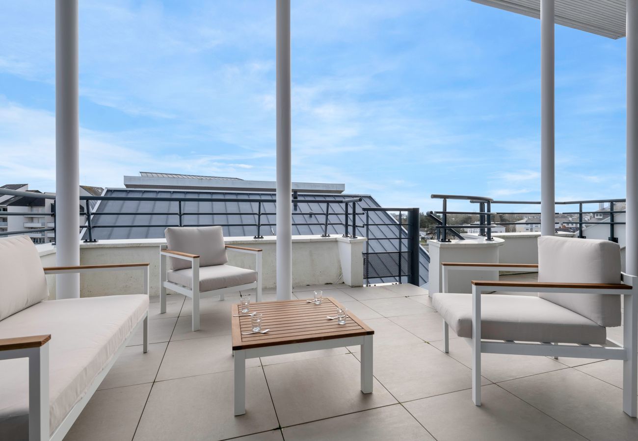 Appartement à Le Pouliguen - 150m du port du Pouliguen, appart avec terrasses 