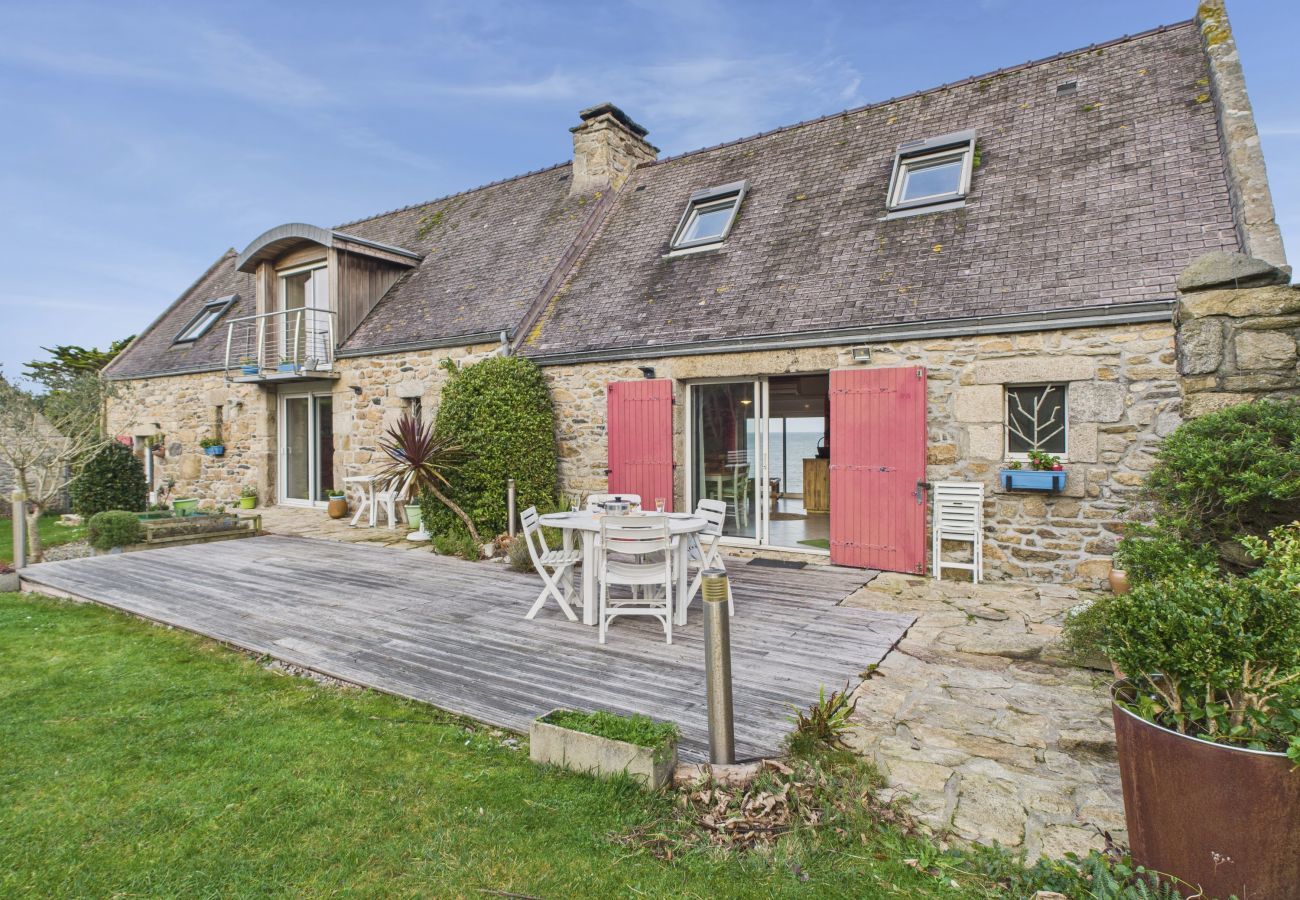 Maison à Plouguerneau - Face à l'océan - Jolie maison pour 4 - Jardin 