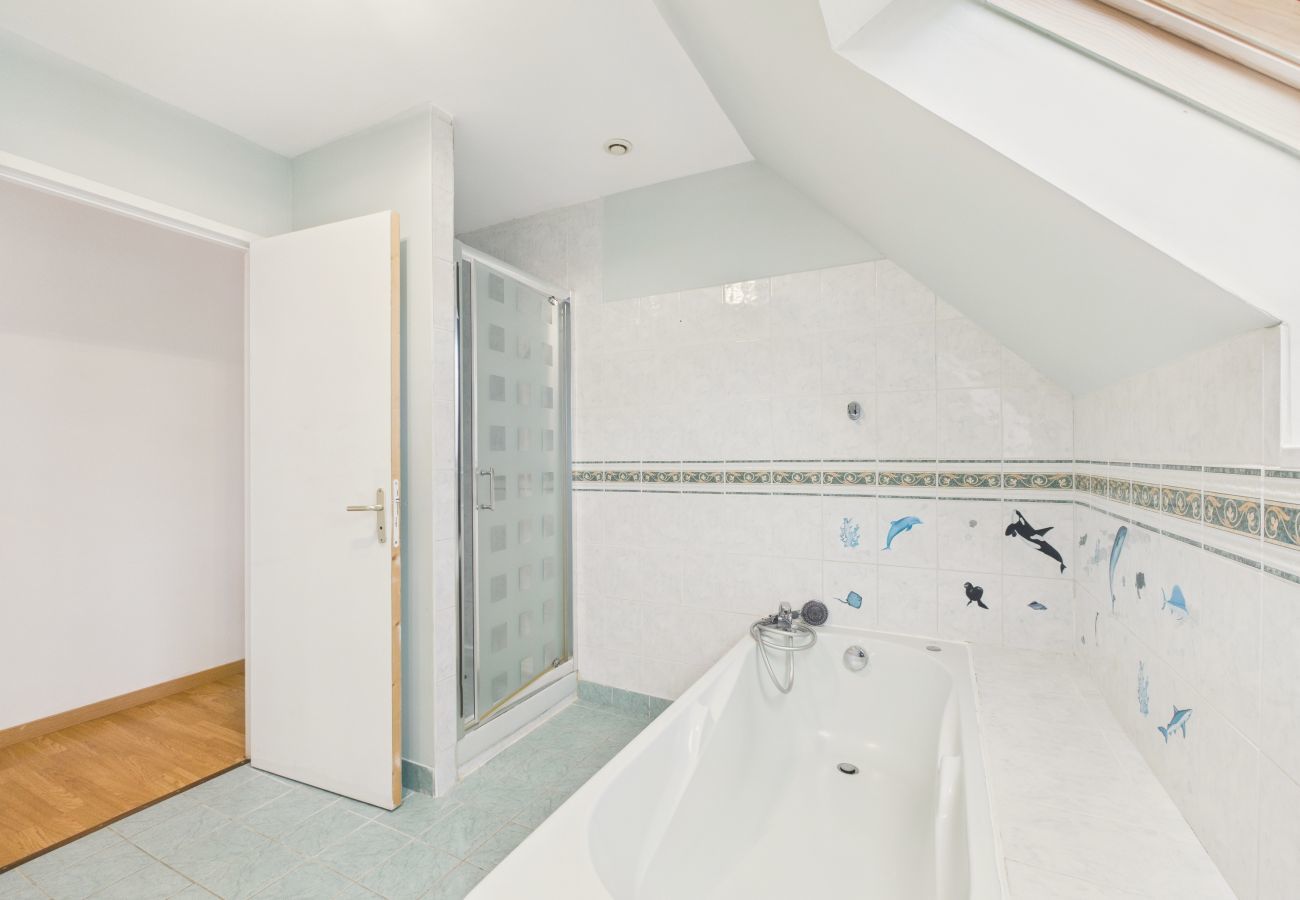 Maison à Clohars-Fouesnant - Maison familiale 4 adultes 4 enfants - Jardin 