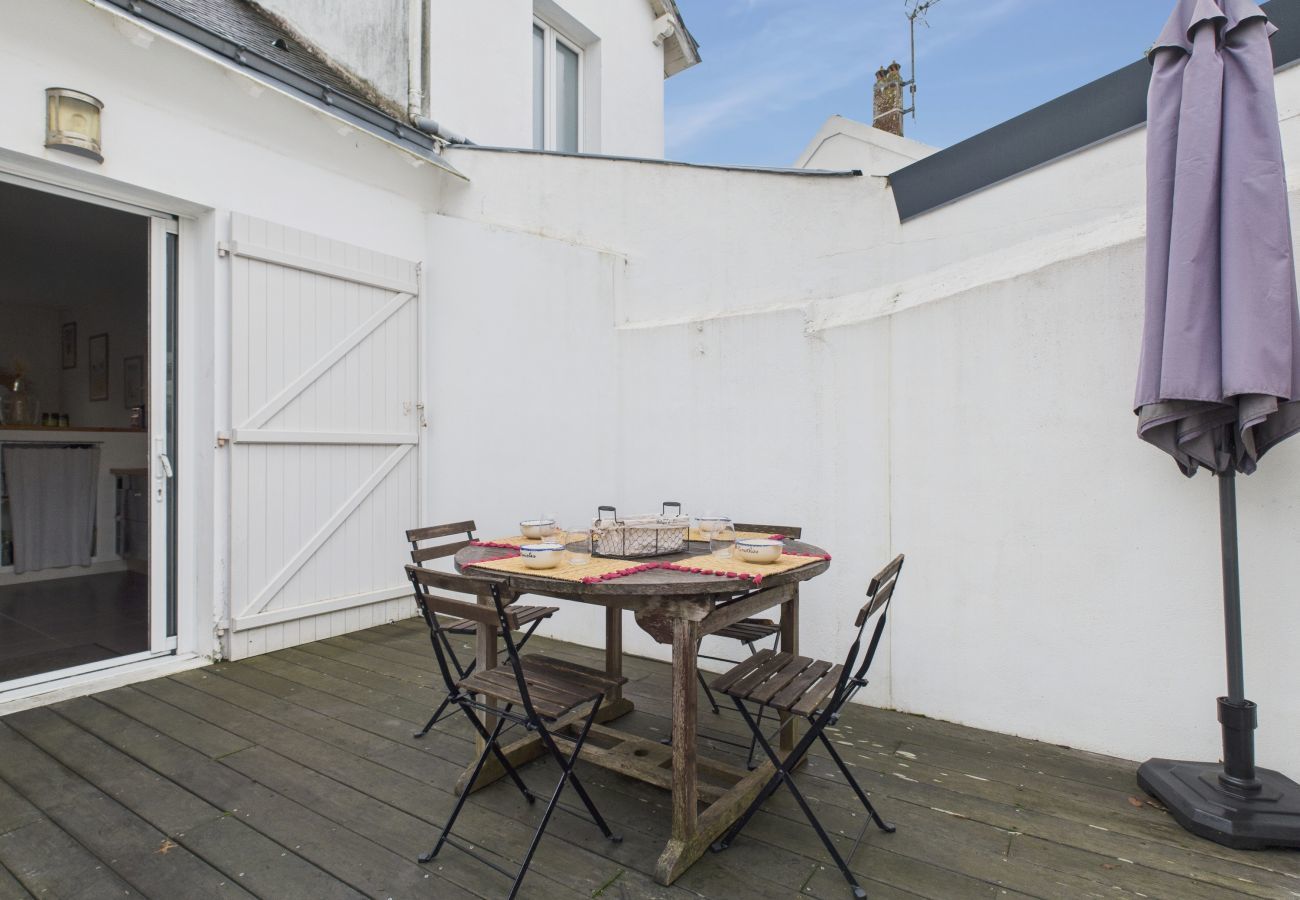 Maison à Le Pouliguen - 800m de la plage, maison avec terrasse pour 6