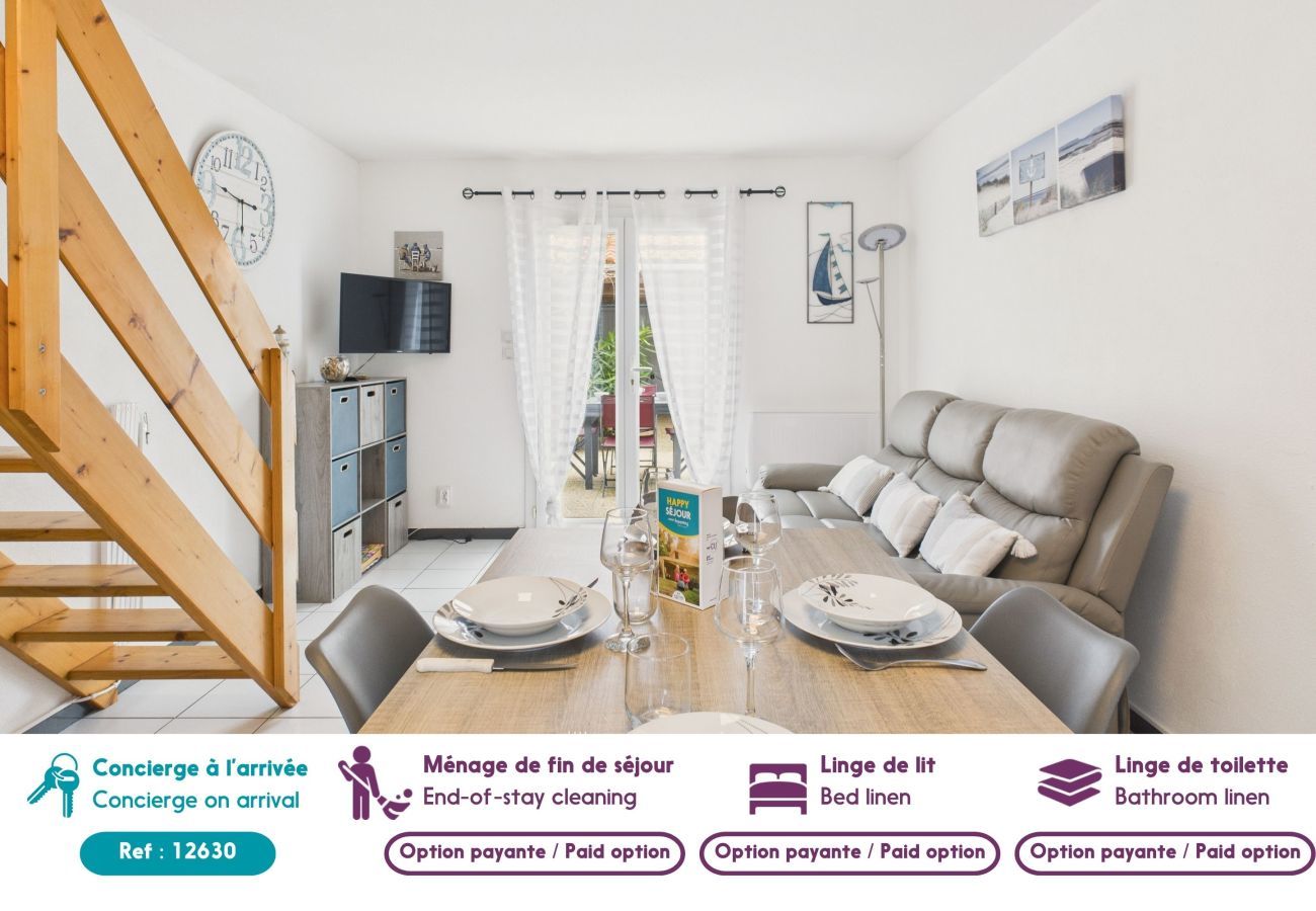 Maison à Saint-Hilaire-de-Riez - Maison pour 4 avec terrasse à 200m de la plage