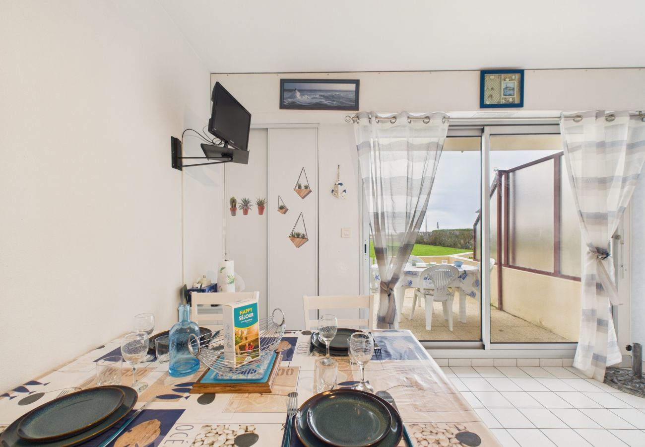 Appartement à Saint-Gilles-Croix-de-Vie - Appartement vue mer pour 2 adultes et 2 enfants