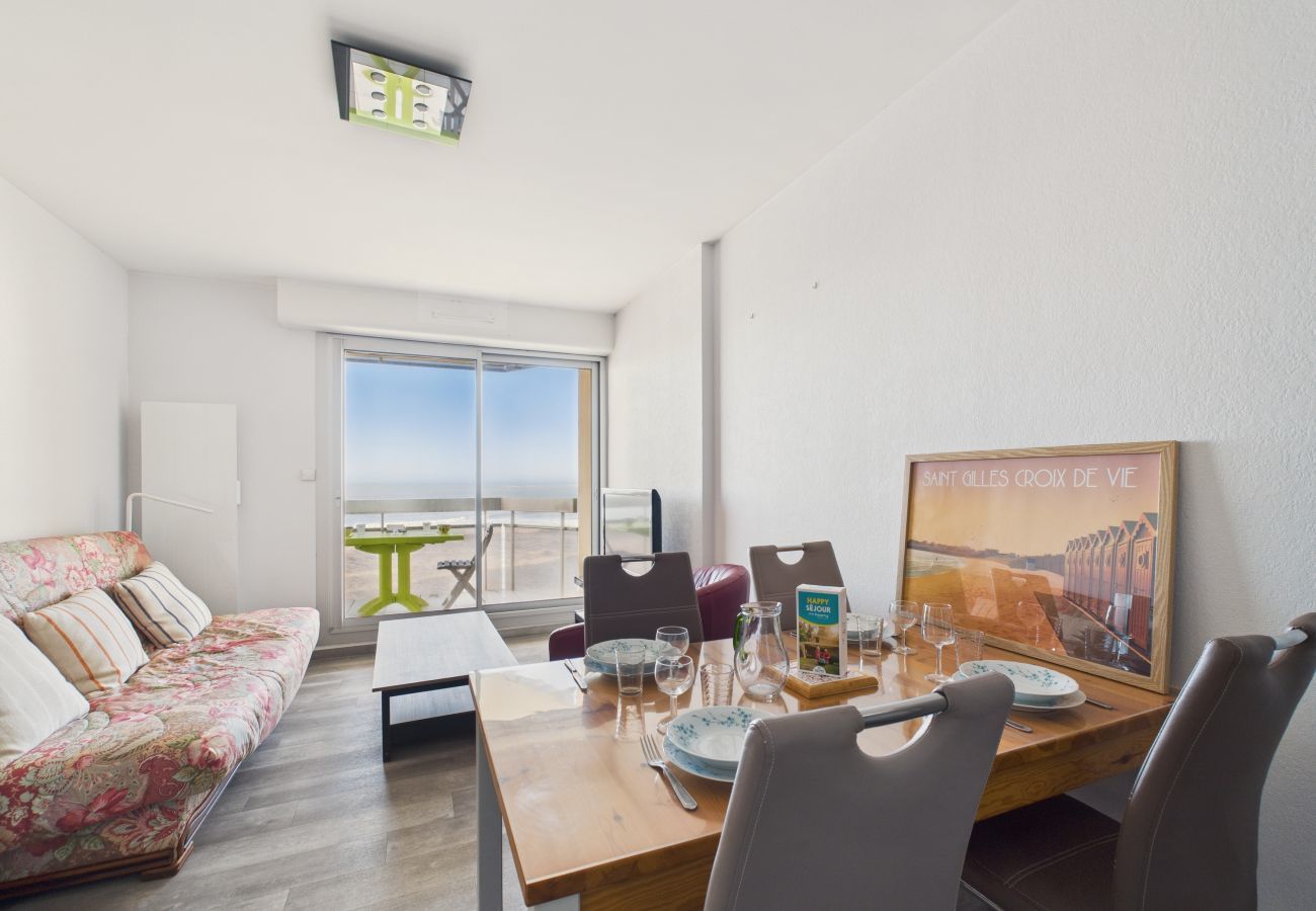 Appartement à Saint-Gilles-Croix-de-Vie - Séjour pour 4 avec magnifique vue mer