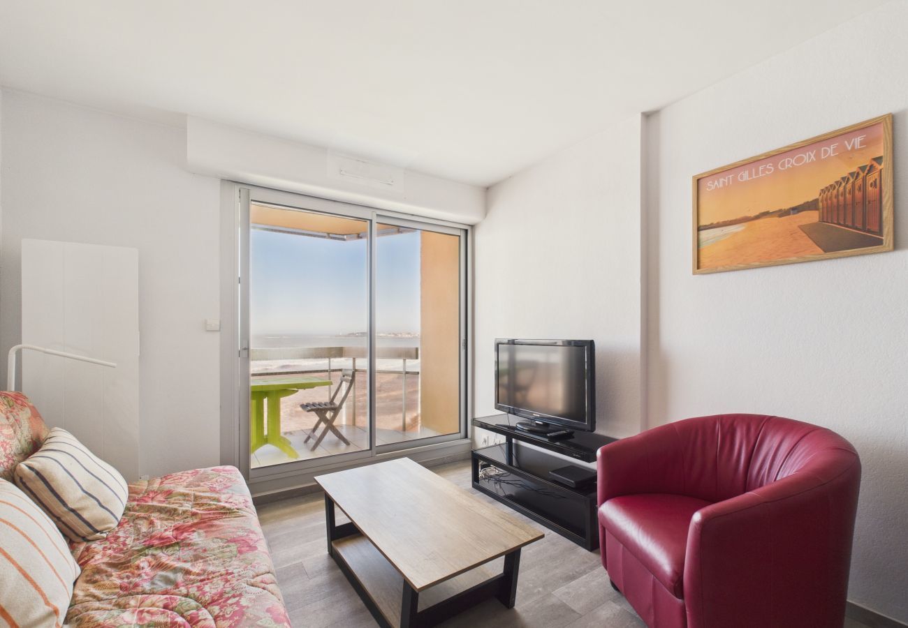 Appartement à Saint-Gilles-Croix-de-Vie - Séjour pour 4 avec magnifique vue mer