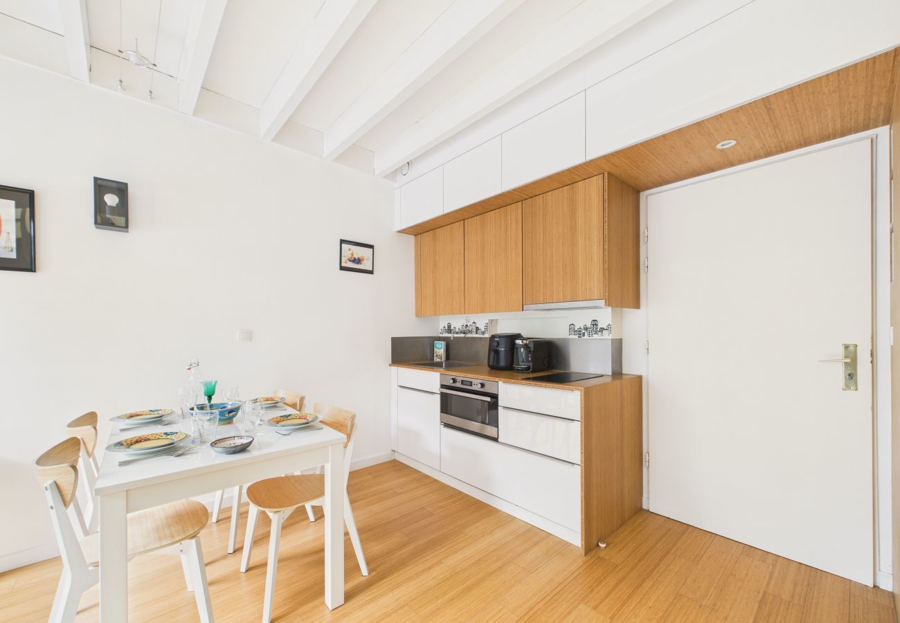 Studio à Préfailles - Appartement pour 4, piscine, mer à 150 m