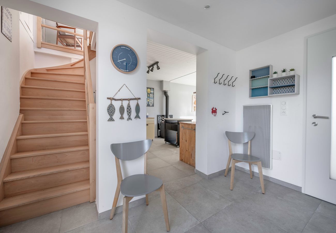 Maison mitoyenne à La Bernerie-en-Retz - Maison à 30m de la mer - jardin pour 4