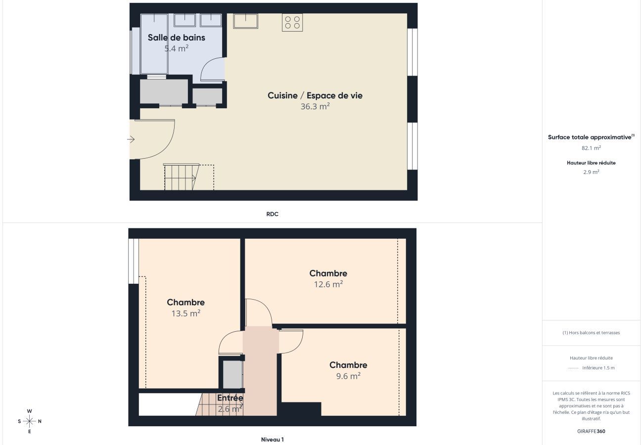 Appartement à Fouesnant - 500m de la mer Blanche - Logement pour 6 