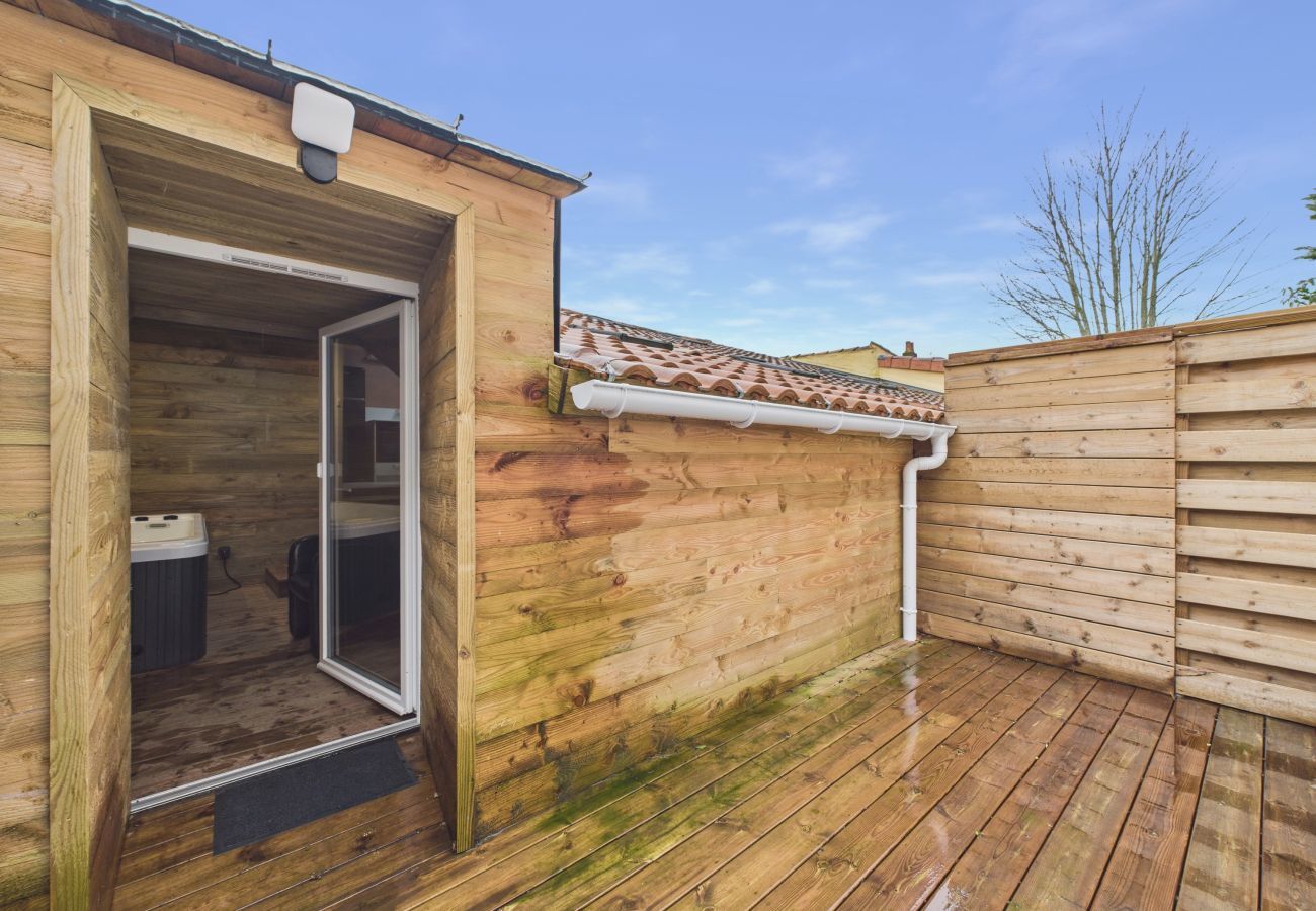 Maison mitoyenne à Pornic - Maison a Pornic pour 4 -  jacuzzi et terrasse