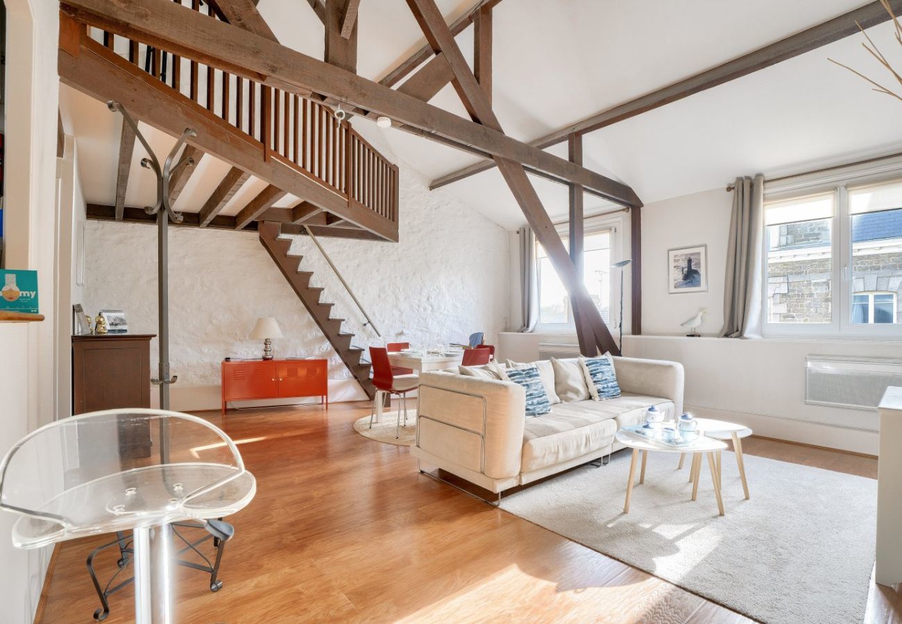 Appartement à Dinard - 400 m de la plage, centre Dinard, séjour pour 3