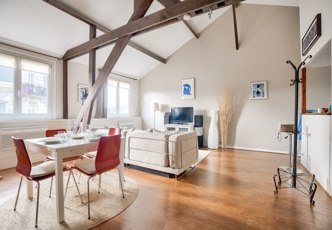 Appartement à Dinard - 400 m de la plage, centre Dinard, séjour pour 3