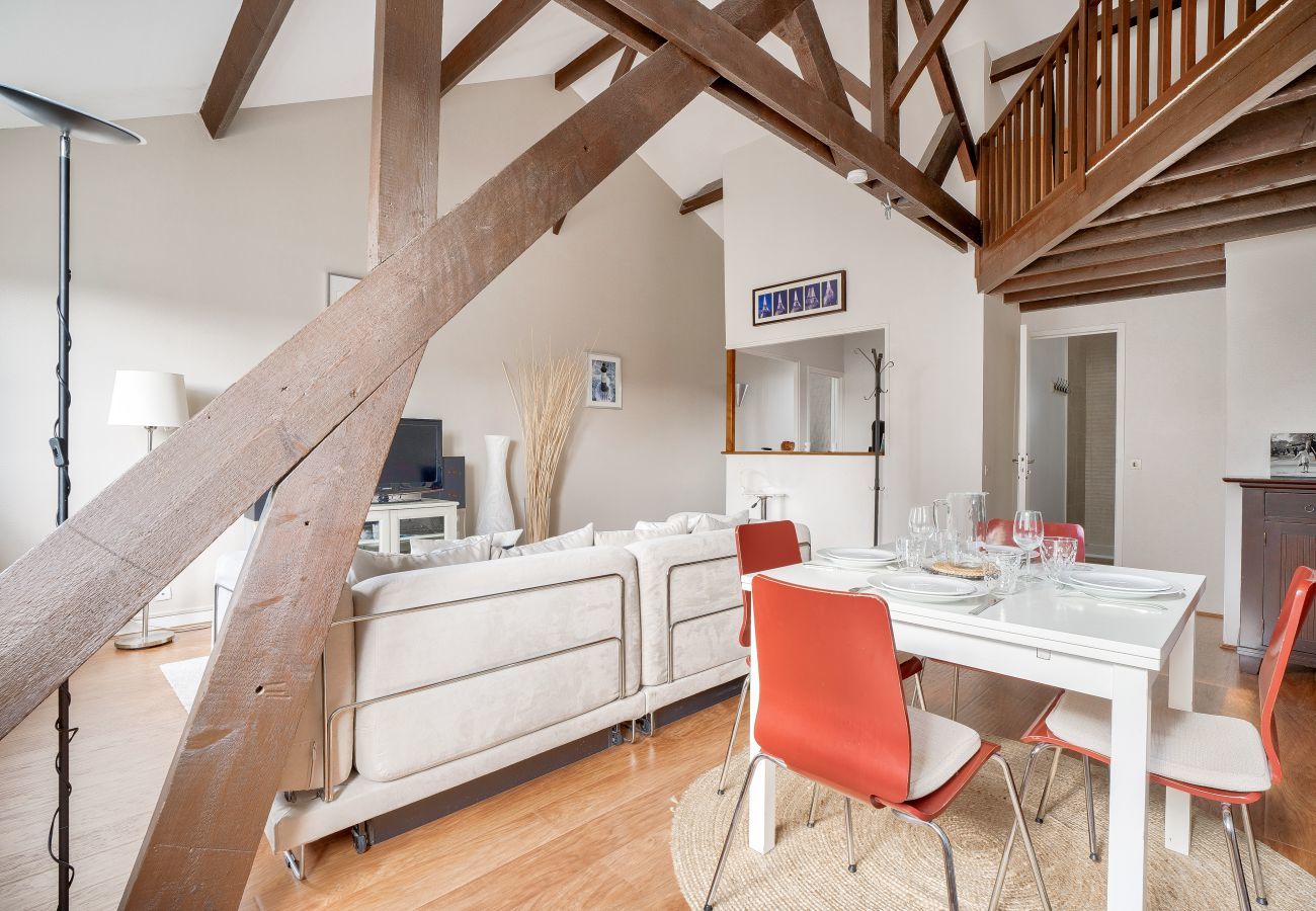 Appartement à Dinard - 400 m de la plage, centre Dinard, séjour pour 3