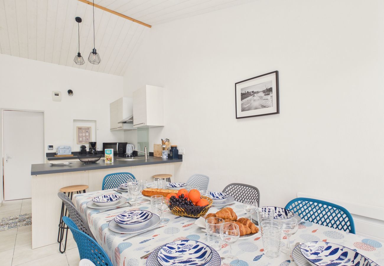 Maison à Noirmoutier-en-l´Ile - Maison pour 6 avec jardin, centre Noirmoutier