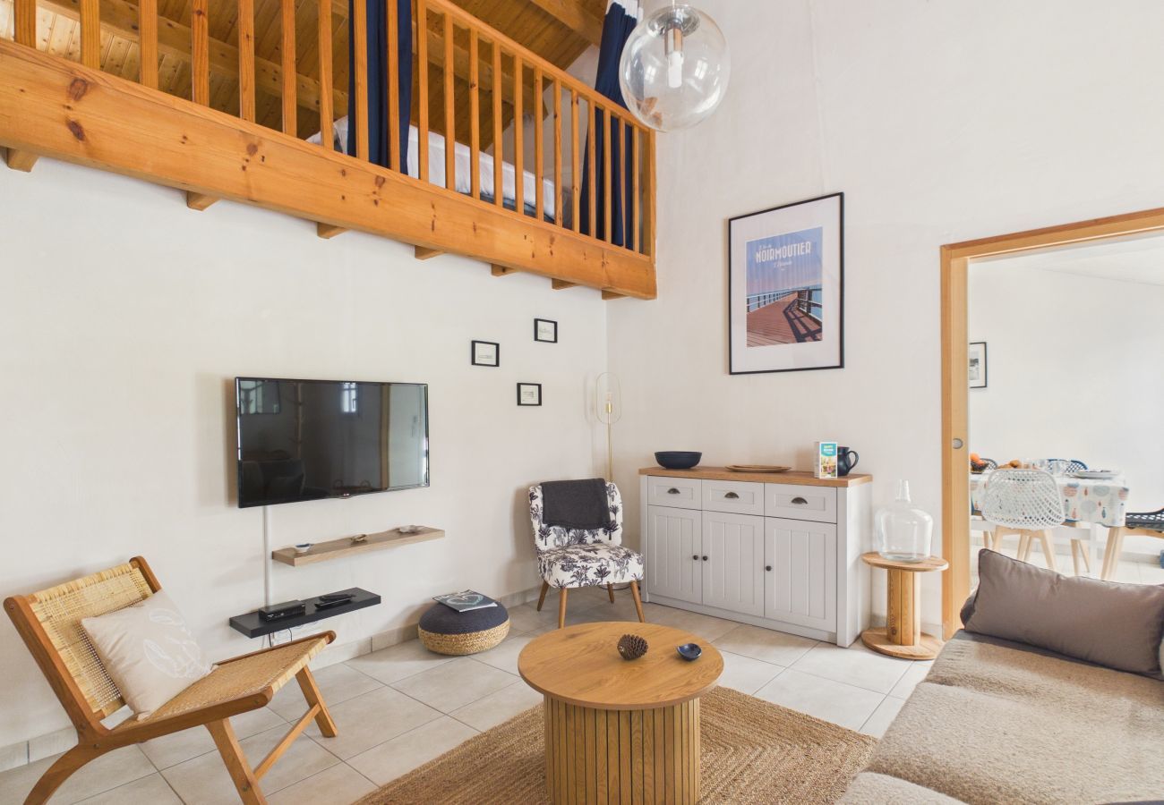 Maison à Noirmoutier-en-l´Ile - Maison pour 6 avec jardin, centre Noirmoutier