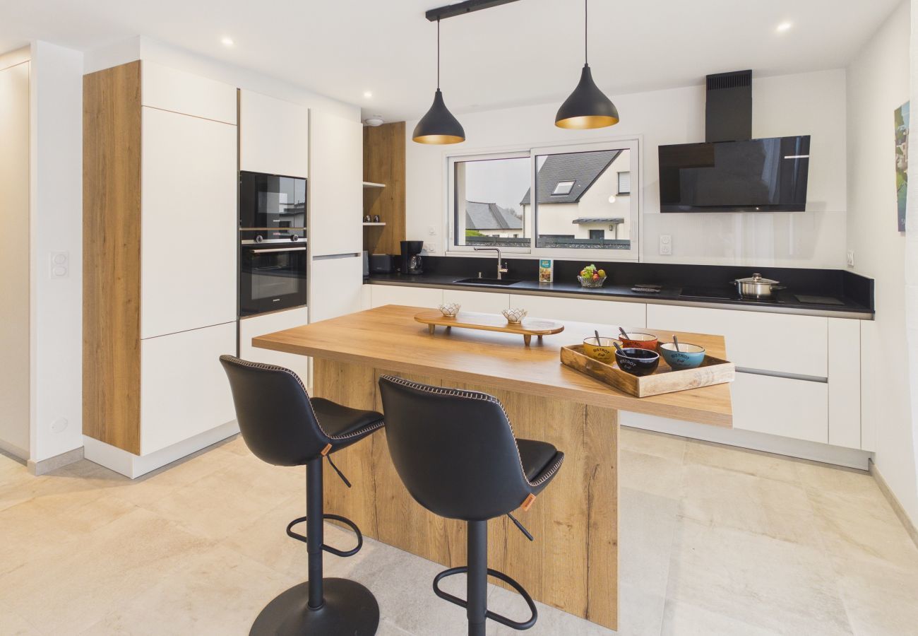 Maison à Plonéour-Lanvern - Maison neuve pour 6 avec jardin et terrasse 
