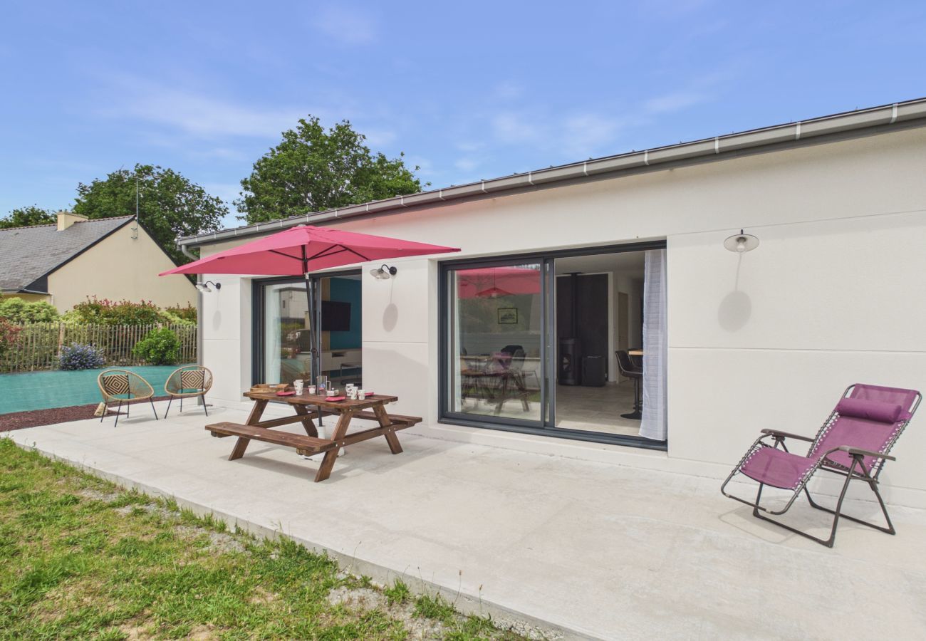 Maison à Plonéour-Lanvern - Maison neuve pour 6 avec jardin et terrasse 