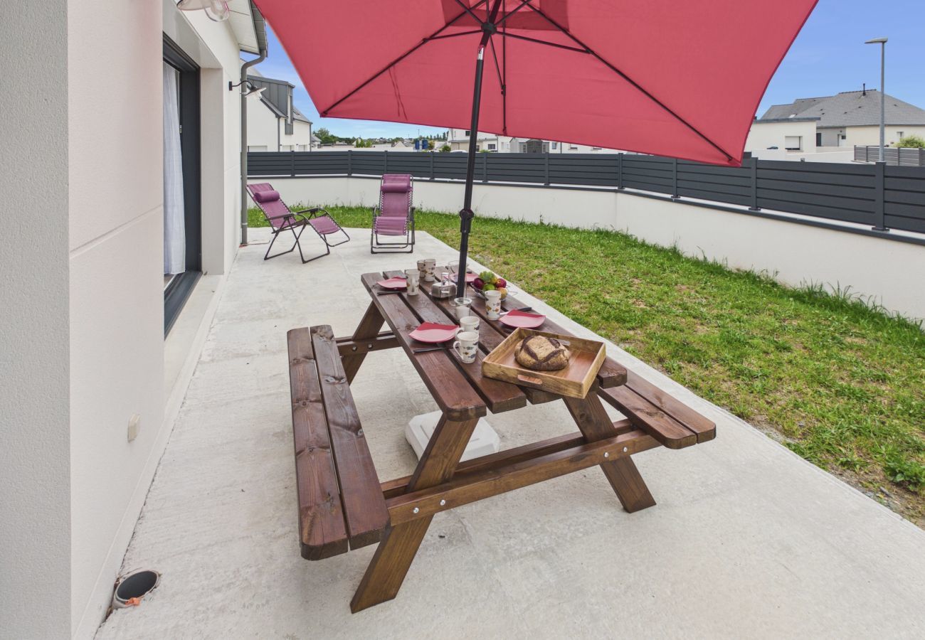 Maison à Plonéour-Lanvern - Maison neuve pour 6 avec jardin et terrasse 