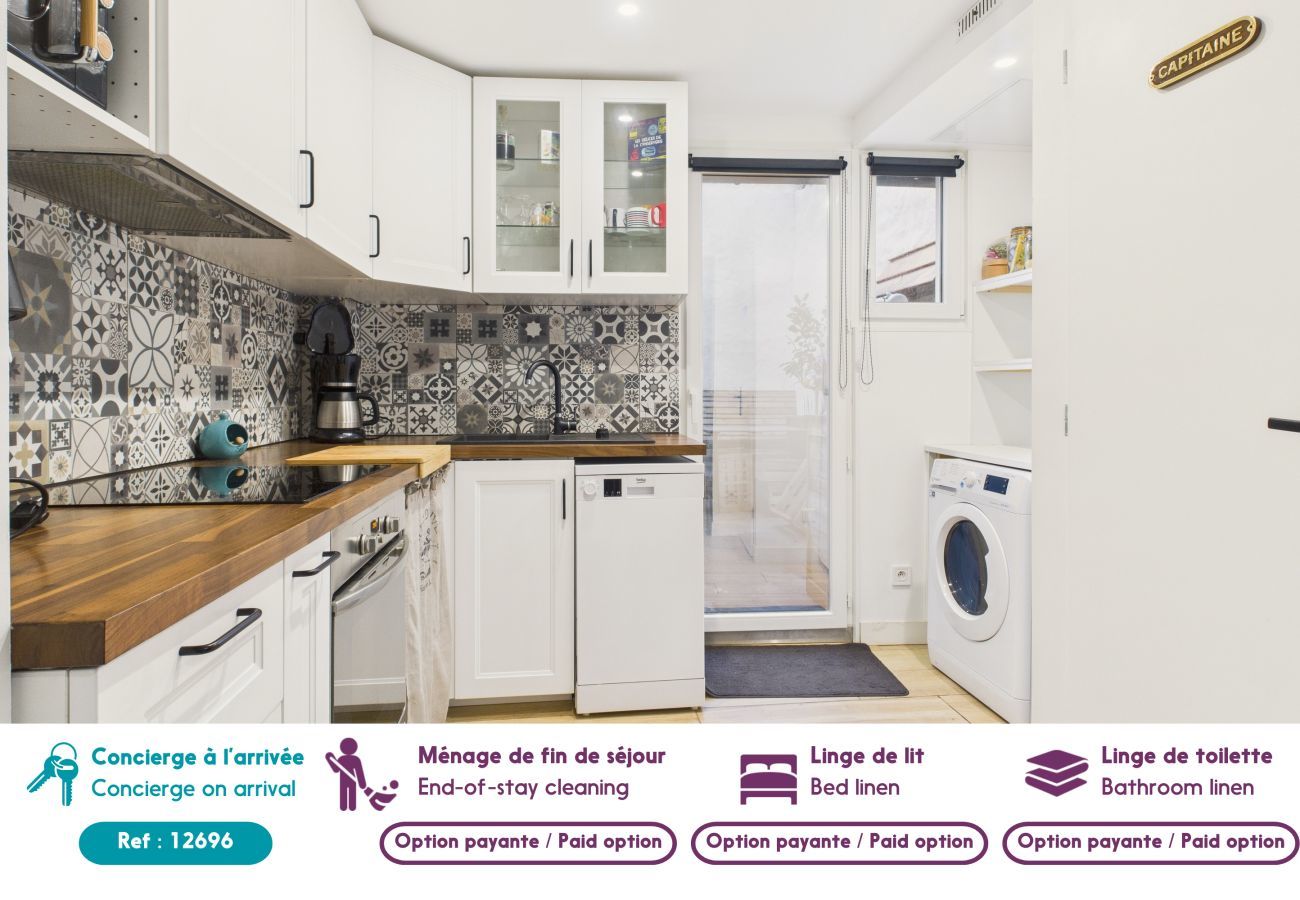 Appartement à Batz-sur-Mer - Joli appartement pour 2 à 350m de la plage 