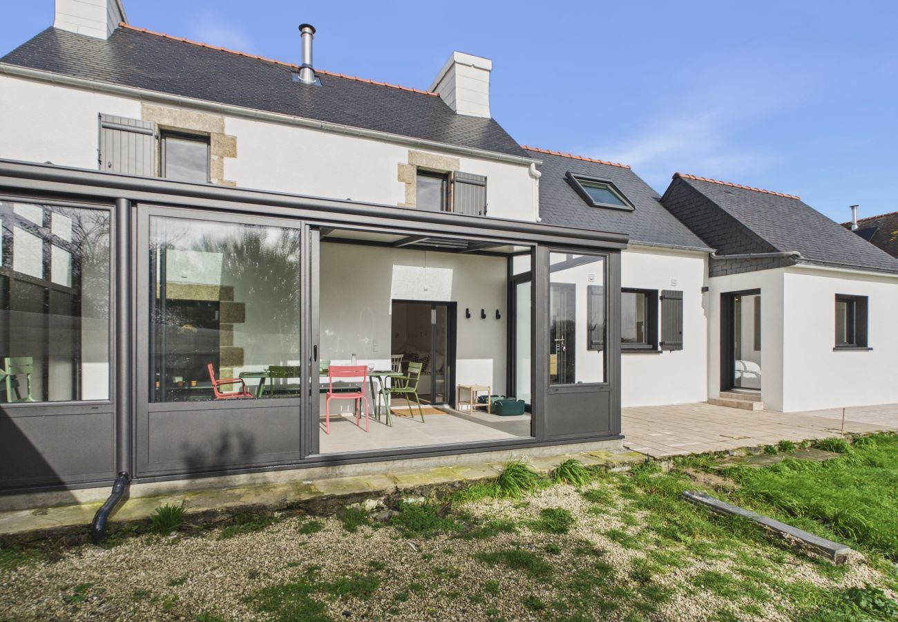 Maison à Plouguerneau - Plage à 300 m, maison pour 7, jardin et véranda