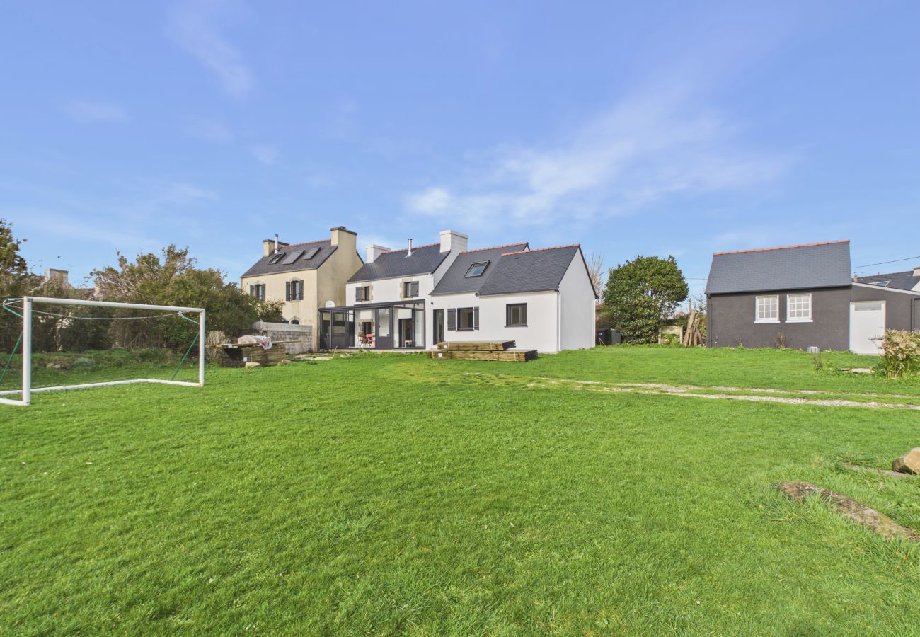 Maison à Plouguerneau - Plage à 300 m, maison pour 7, jardin et véranda